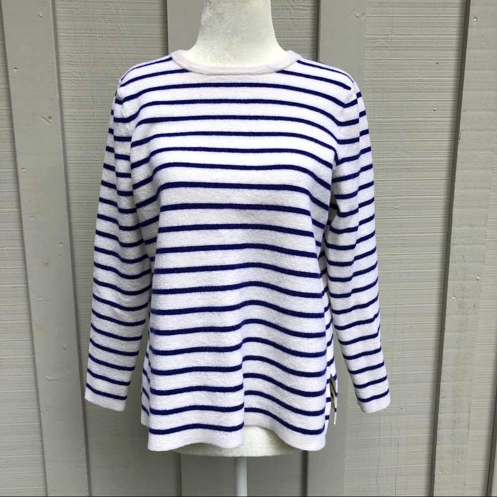 VINYARD VINES Merino Wool Nautical Stripe Sweater